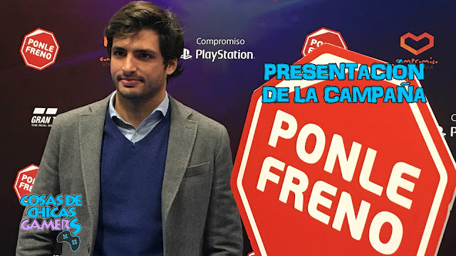 PLAYSTATION Y CARLOS SAINZ SE UNEN PARA LA CAMPAÑA PONLE FRENO PLAYSTATION Y CARLOS SAINZ SE UNEN PARA LA CAMPAÑA PONLE FRENO