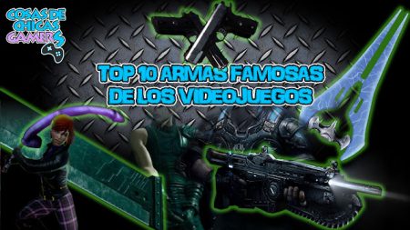 Top 10 – Armas famosas de los videojuegos Top 10 - Armas famosas de los videojuegos