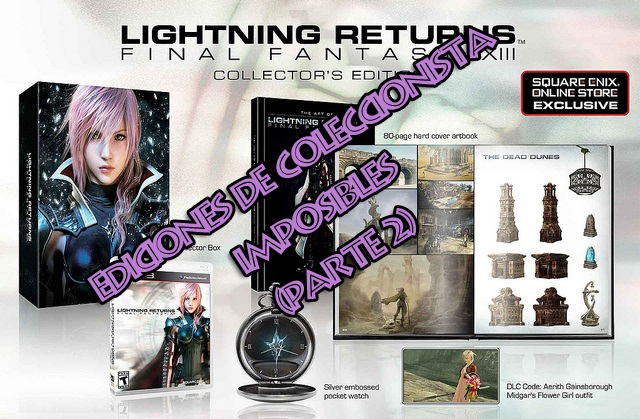 Ediciones de coleccionista que nunca llegaron a Europa (Parte 2) Ediciones coleccionista Lightning Returns