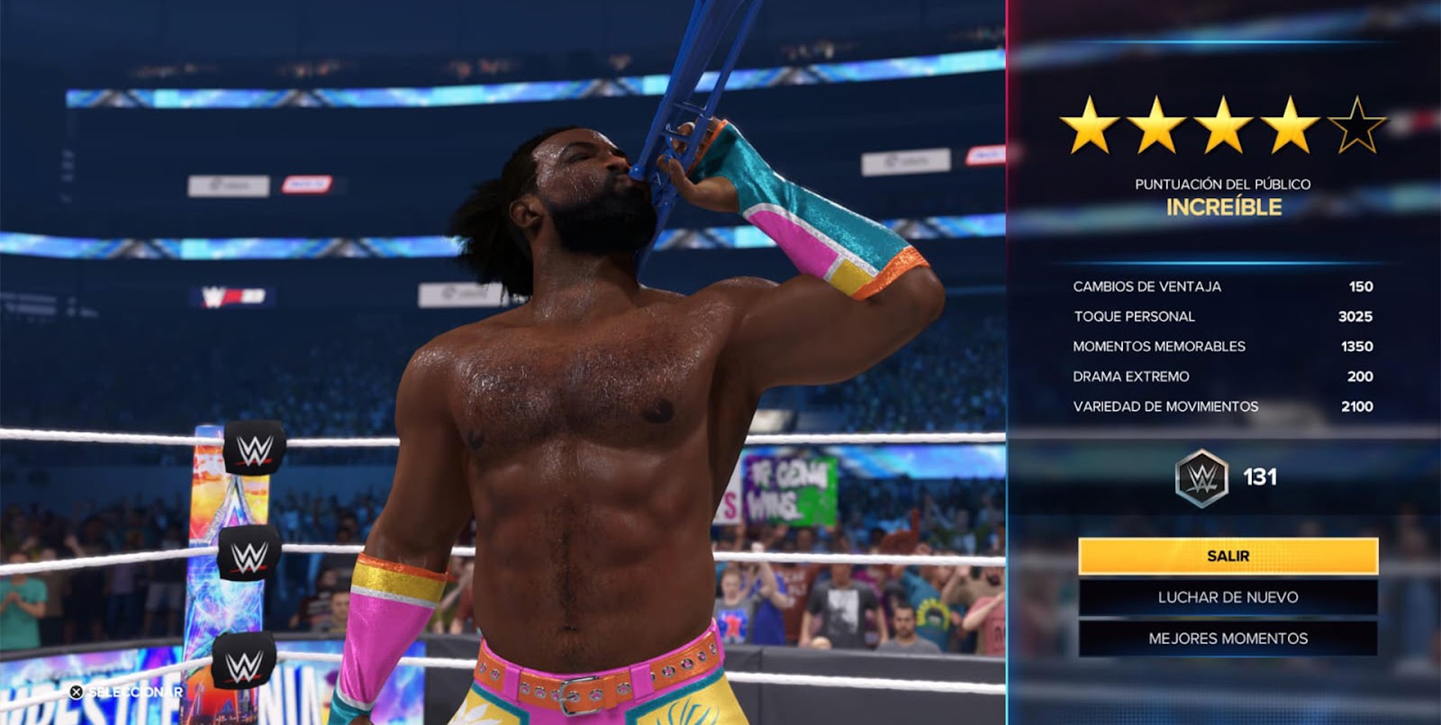 Crítica WWE 2k23 Aunque hay momentos en los que los gráficos destacan, no siempre será así.
