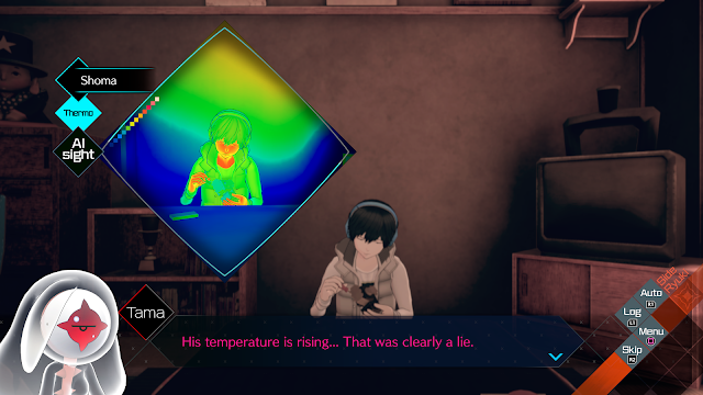 AI: THE SOMNIUM FILES NIRVANA INITIATIVE - ANALISIS EN PC visión térmica