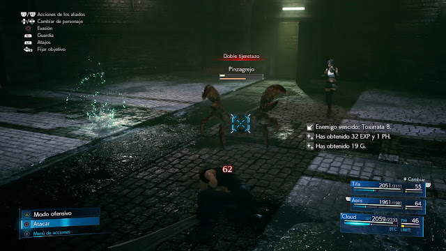 FF 7 Remake - Batalla FF 7 Remake - Batalla