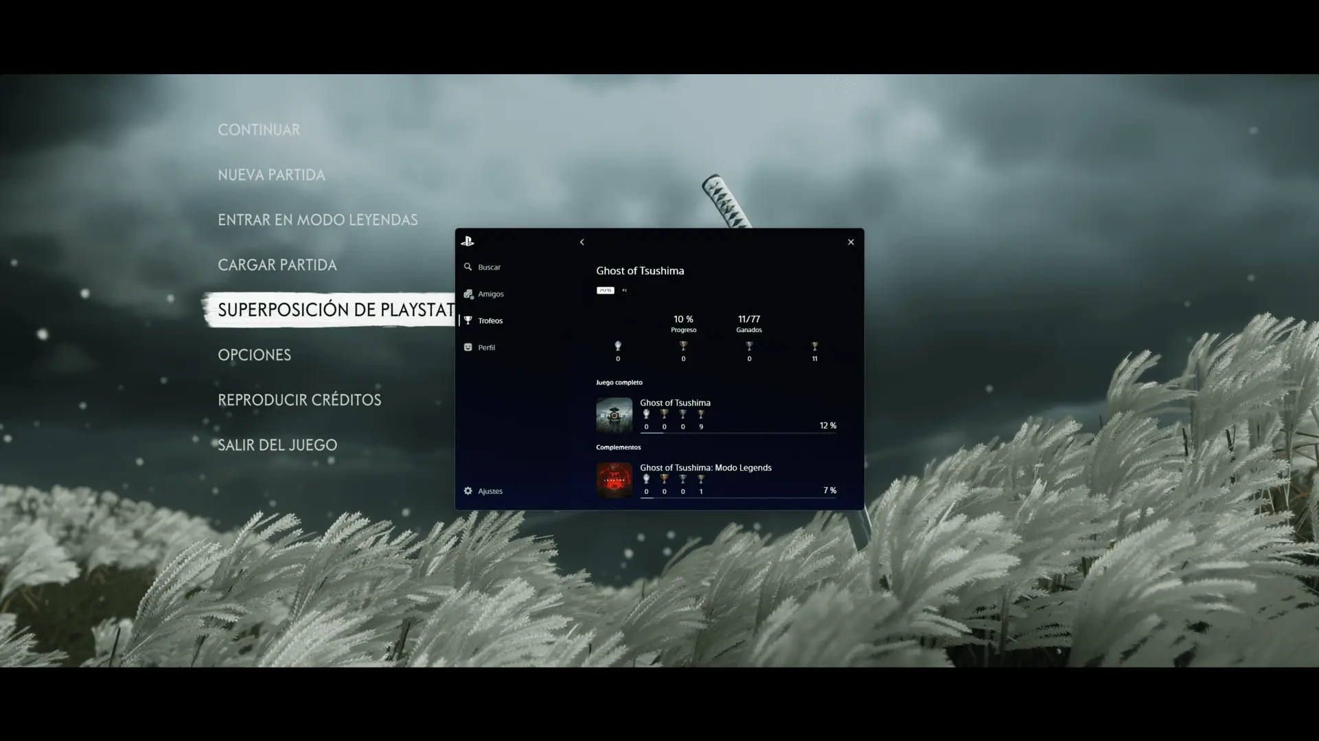 Superposición PSN