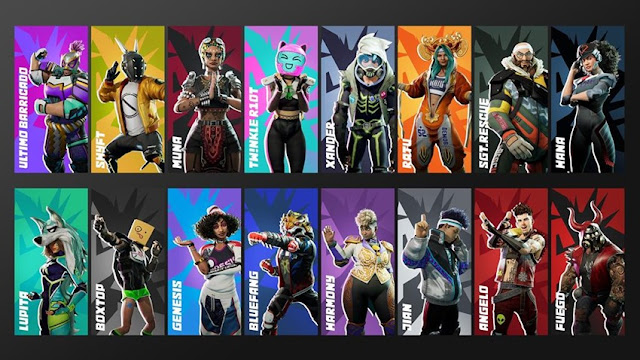 Personajes Destruction AllStars Personajes Destruction AllStars