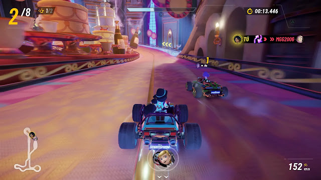Análisis Disney Speedstorm en PS5 - Carrera Análisis Disney Speedstorm en PS5 - Carrera