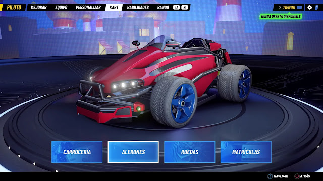 Análisis Disney Speedstorm en PS5 - Coche de Mulán Análisis Disney Speedstorm en PS5 - Coche de Mulán