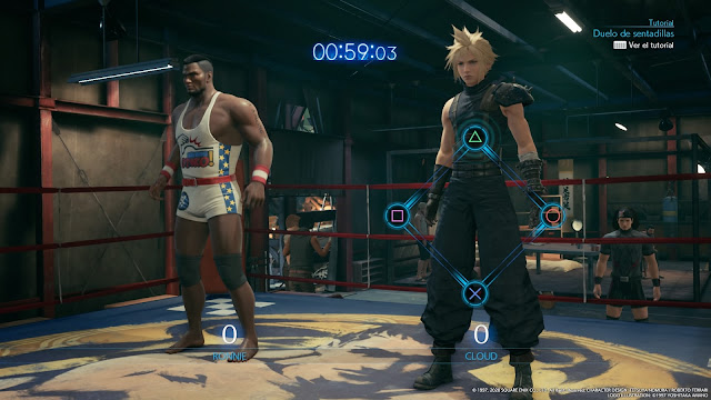 FF 7 Remake - Minijuego sentadillas FF 7 Remake - Minijuego sentadillas