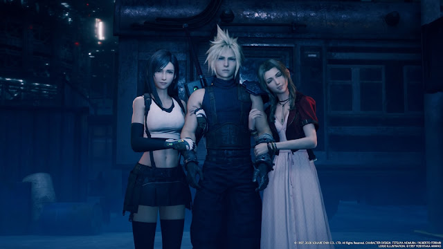 FF 7 Remake - Cloud, Tifa, Aeris FF 7 Remake - Cloud, Tifa, Aeris