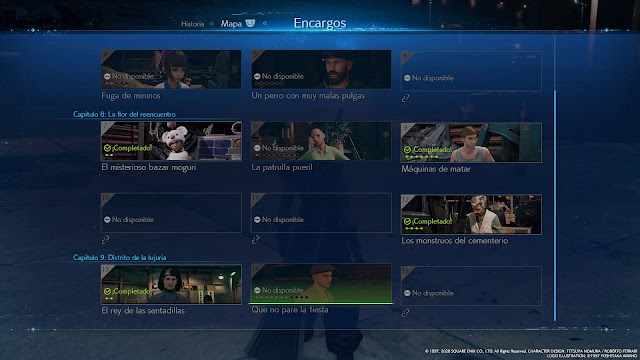 FF 7 Remake - Encargos FF 7 Remake - Encargos