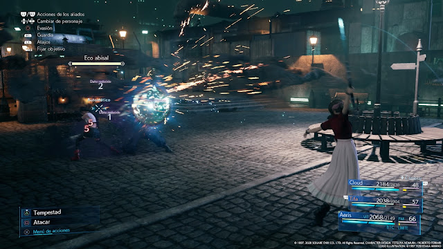 FF 7 Remake - Batalla FF 7 Remake - Batalla