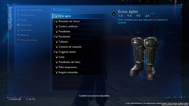 FF 7 Remake - Accesorios FF 7 Remake - Accesorios