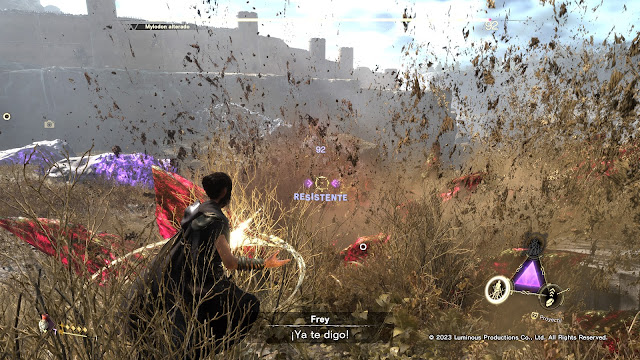 Análisis Forspoken PS5 - Combate Análisis Forspoken PS5 - Combate