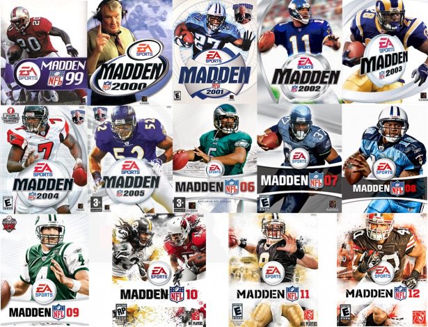 Jugadores malditos juego Madden EA Jugadores malditos juego Madden EA