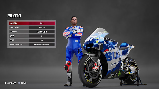 MotoGP 21 Creando nuestro piloto MotoGP 21 Creando nuestro piloto