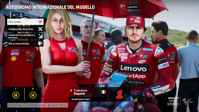 Análisis de MotoGP 23 para PS5 - Bagnaia Análisis de MotoGP 23 para PS5 - Bagnaia