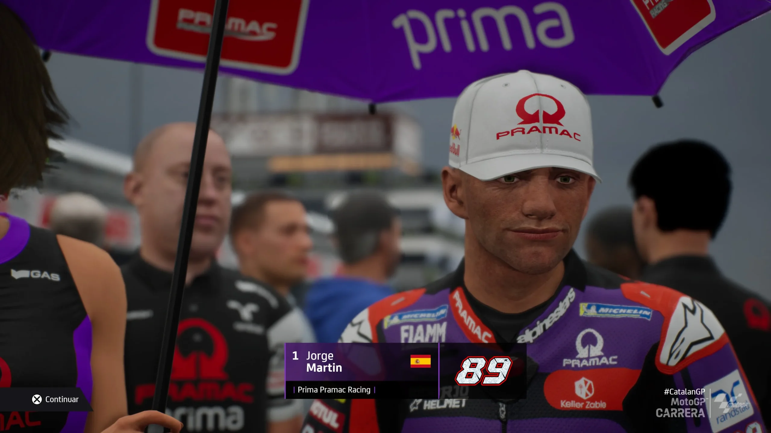 Análisis MotoGP 24 en PS5 - Jorge Martín