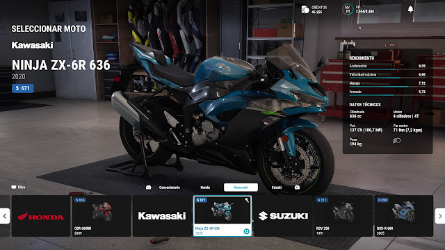 Análisis RIDE 5 en PS5 - Kawasaki Ninja Análisis RIDE 5 en PS5 - Kawasaki Ninja