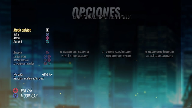 Streets of Rage 4 - Controles modo clásico Streets of Rage 4 - Controles modo clásico