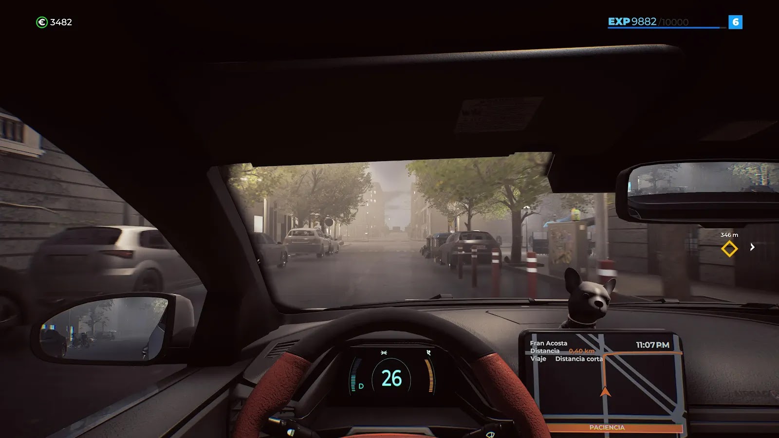 Análisis Taxi Life Puedes variar la vista con la que juegas