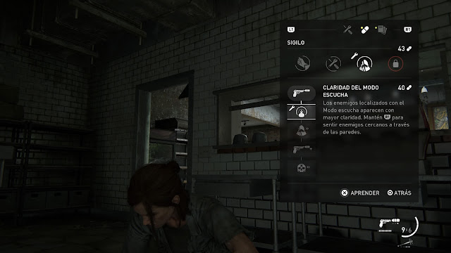 The Last of Us Parte 2 - árbol de habilidades The Last of Us Parte 2 - árbol de habilidades