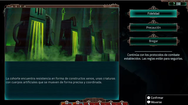 Warhammer 40000 Mechanicus - Toma de decisiones Warhammer 40000 Mechanicus - Toma de decisiones