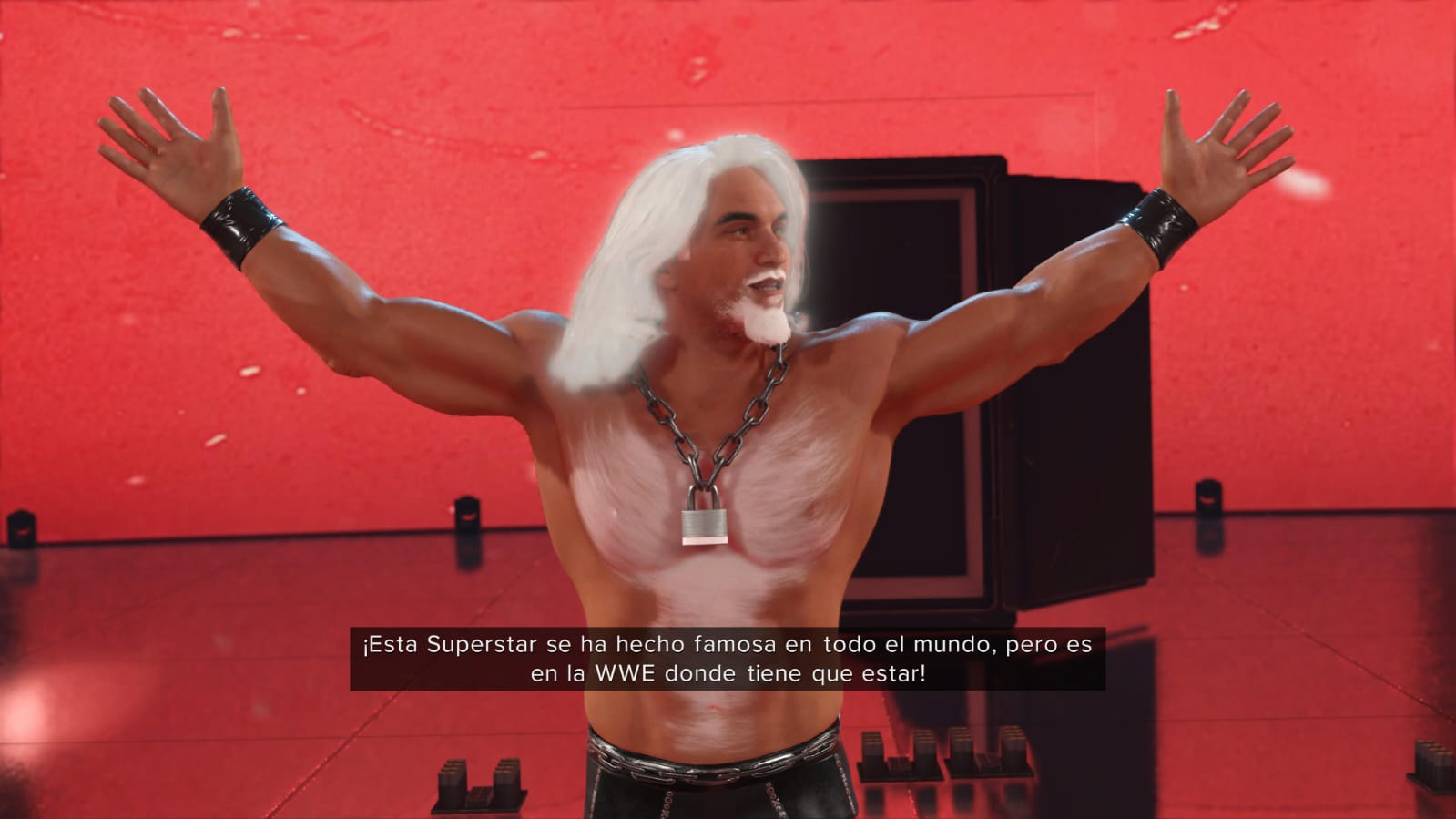 Crítica WWE 2k23 El editor permite crear maravillas como la que vemos aquí