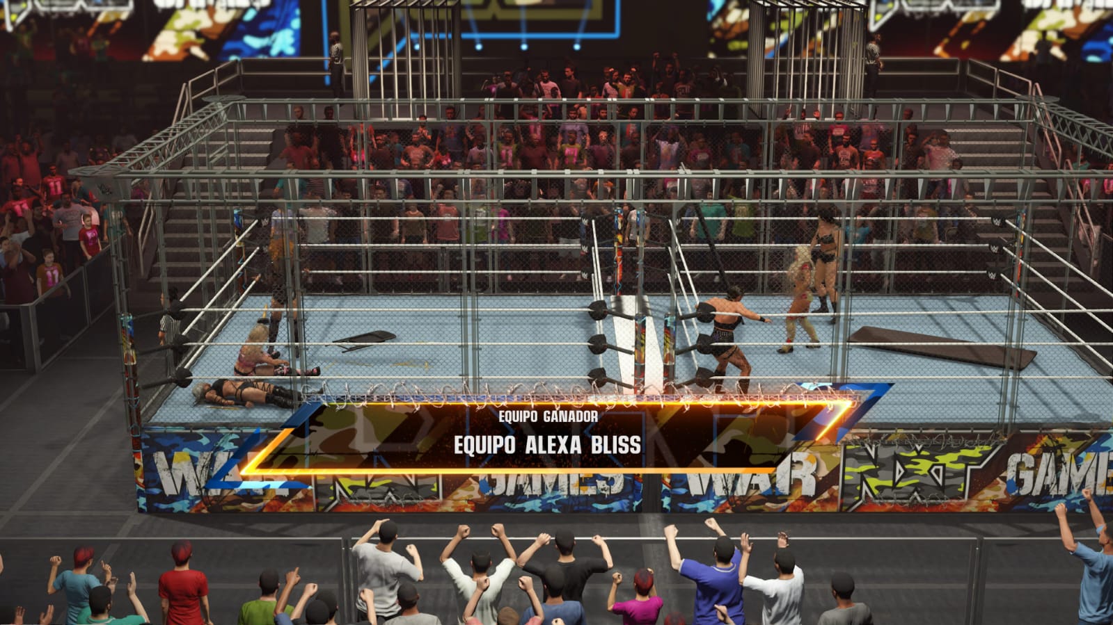 Crítica WWE 2k23 El modo Wargame es divertido, aleatorio y estresante. ¡Todo eso junto!