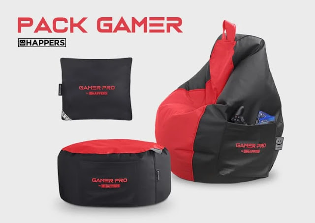 LOS PUFFS GAMERS, UNA ALTERNATIVA A LAS SILLAS GAMING - PACK LOS PUFFS GAMERS, UNA ALTERNATIVA A LAS SILLAS GAMING - PACK