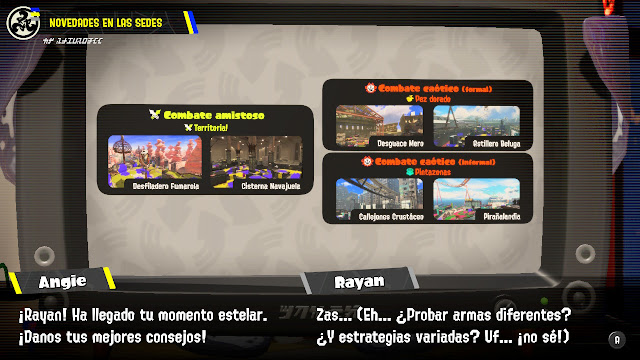 Análisis Splatoon 3 La elección de arma será importante. Hay algunas que parecen mejores para el cuerpo a cuerpo, mientras que otras pintan más el escenario.