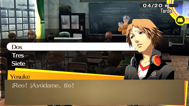 Colegio preguntas Persona 4 Golden Colegio preguntas Persona 4 Golden