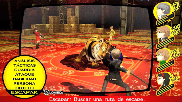 Combate Persona 4 Golden Combate Persona 4 Golden