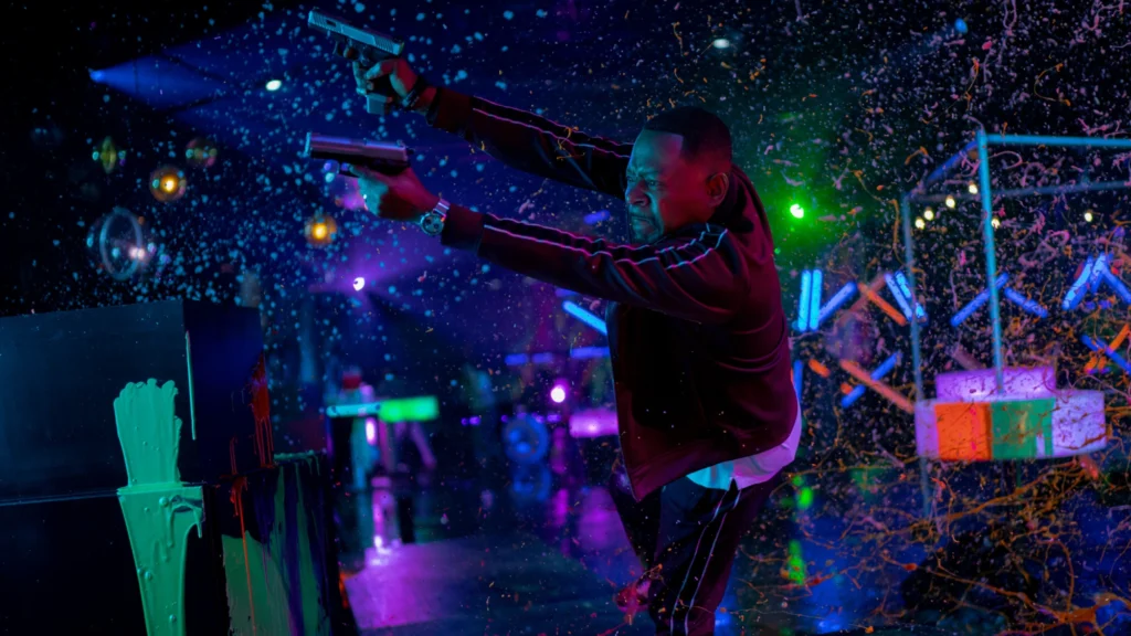 Martin Lawrence y explosiones