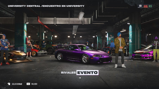 NFS UNBOUND_Carreras NFS UNBOUND_Carreras