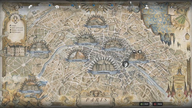 Crítica Steelrising Un mapa para dominarlos a todos