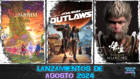 Lanzamientos de agosto 2024 en videojuegos Lanzamientos videojuegos agosto 2024