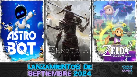 Lanzamientos de septiembre 2024 en videojuegos Lanzamientos videojuegos septiembre 2024
