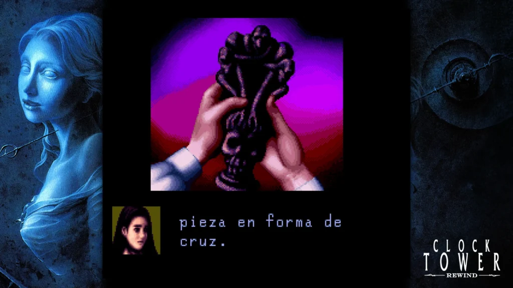 Análisis de Clock Tower: Rewind en PS5 - estatua