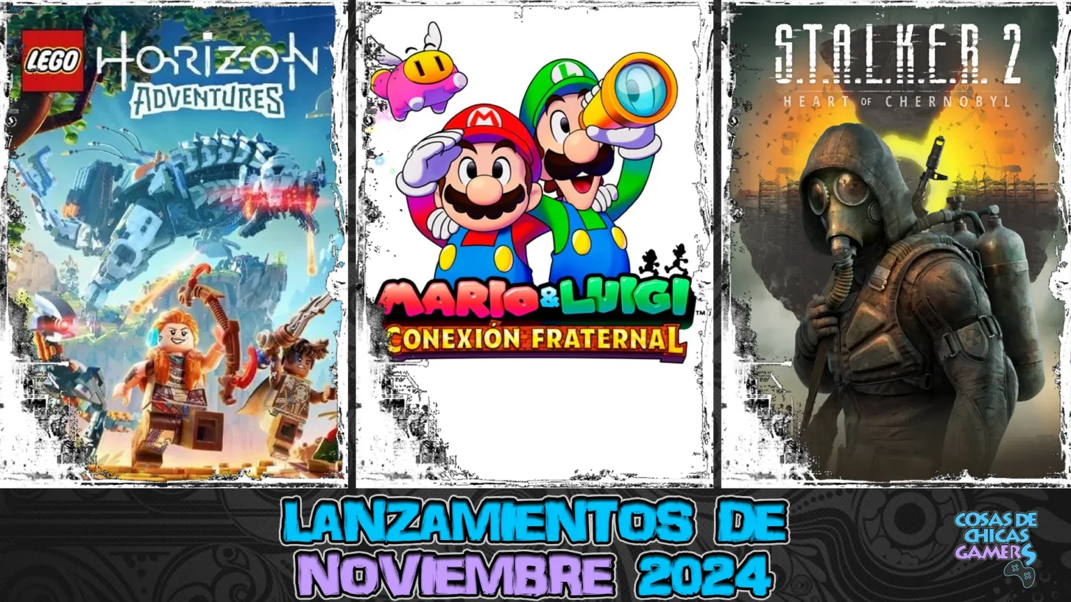 Lanzamientos noviembre 2024 en videojuegos