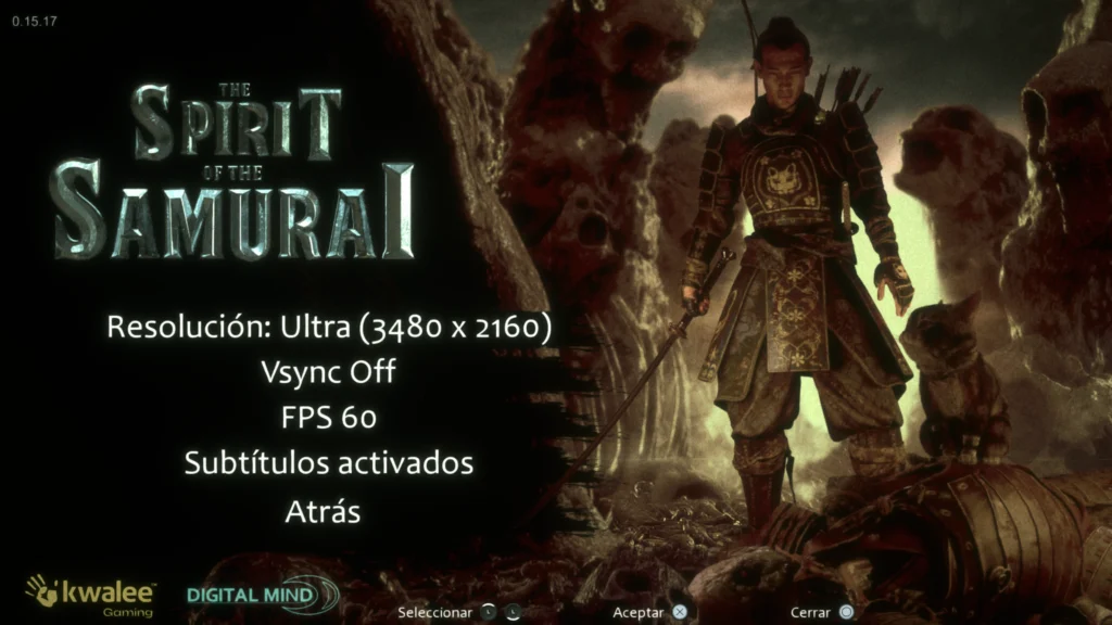 The Spirit of The Samurai Vsync OFF
