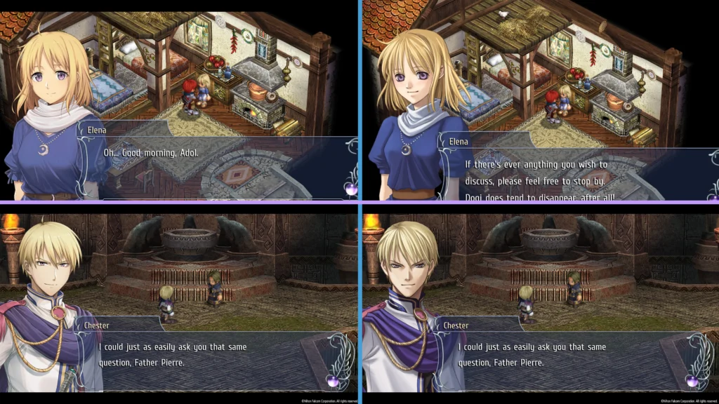 Análisis Ys Memoire: Oath of Felghana en PS5 - Comparativa gráfica