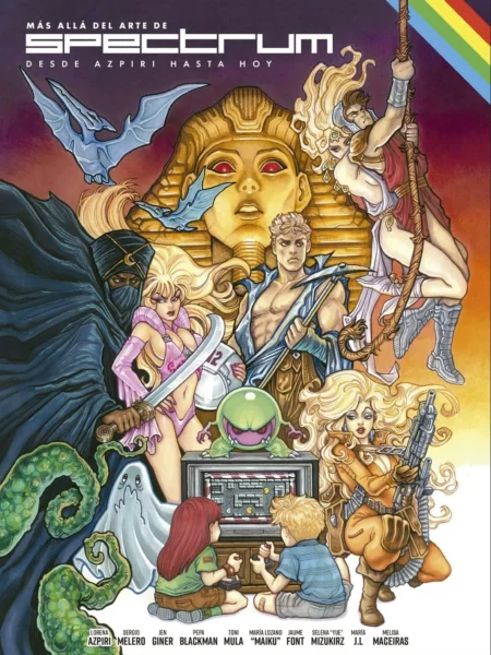 Reseña Más allá del arte de Spectrum, desde Azpiri hasta hoy Más allá del arte de Spectrum, desde Azpiri hasta hoy