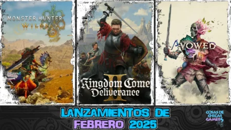 Lanzamientos de febrero 2025 en videojuegos Lanzamientos Mes Febrero 2025