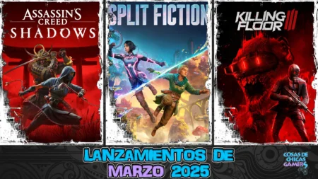 Lanzamientos de marzo 2025 en videojuegos Lanzamientos de marzo 2025 en videojuegos