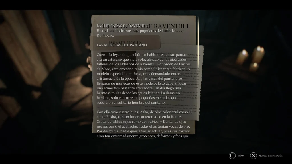 Análisis de Dollhouse: Behind the Broken Mirror en PS5 - Coleccionables