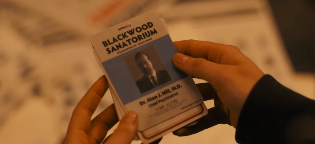 Tarjetas de identificación de Alan j. hill Until Dawn