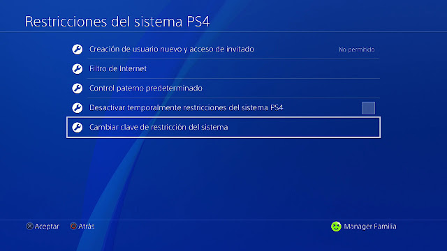 Guía para configurar el control parental en PS4 Guía para configurar el control parental en PS4