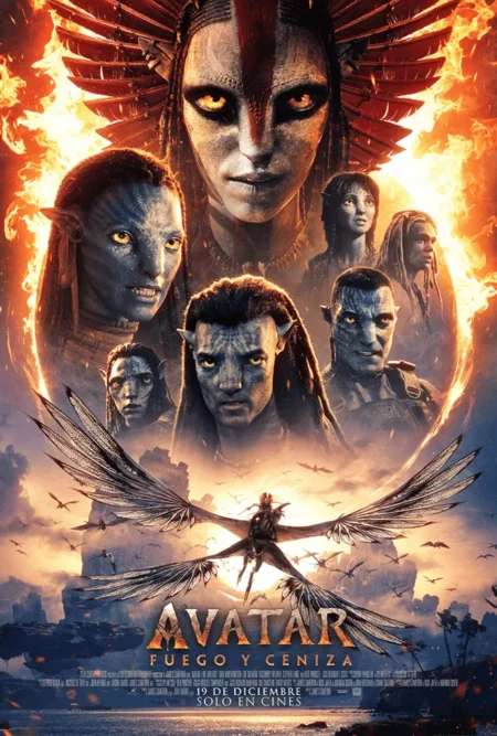 Avatar 3 fuego y ceniza