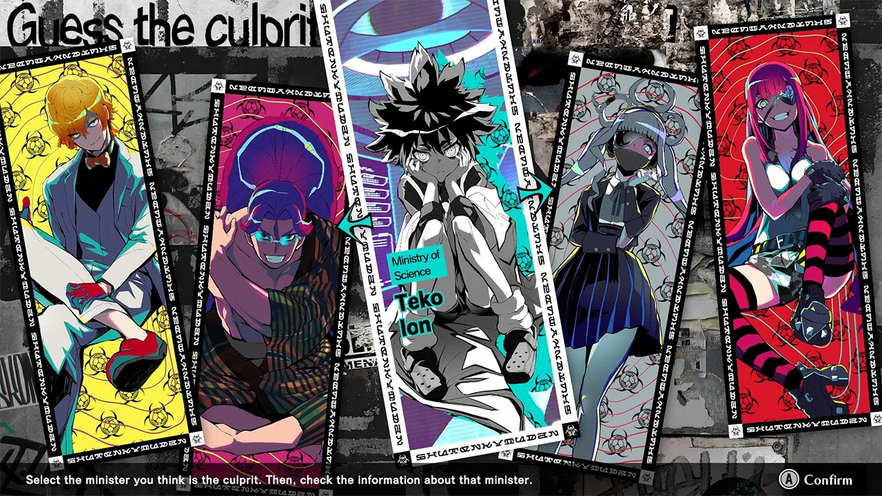 Análisis de Shuten Order en Nintendo Switch 18 Cinco ministros, cinco rutas