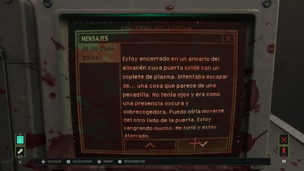 Análisis de Alien Rogue Incursion Evolved Edition - Part 1 - textos español