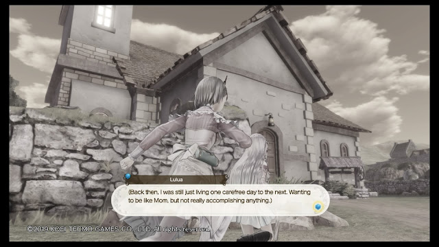 Atelier Lulua The Scion of Arland Blanco y negro Atelier Lulua The Scion of Arland Blanco y negro